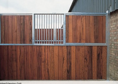All Timber with Viewing Grille Division