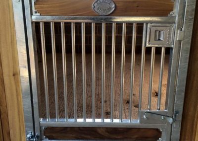 Full Height Pony Door with Viewing Grille